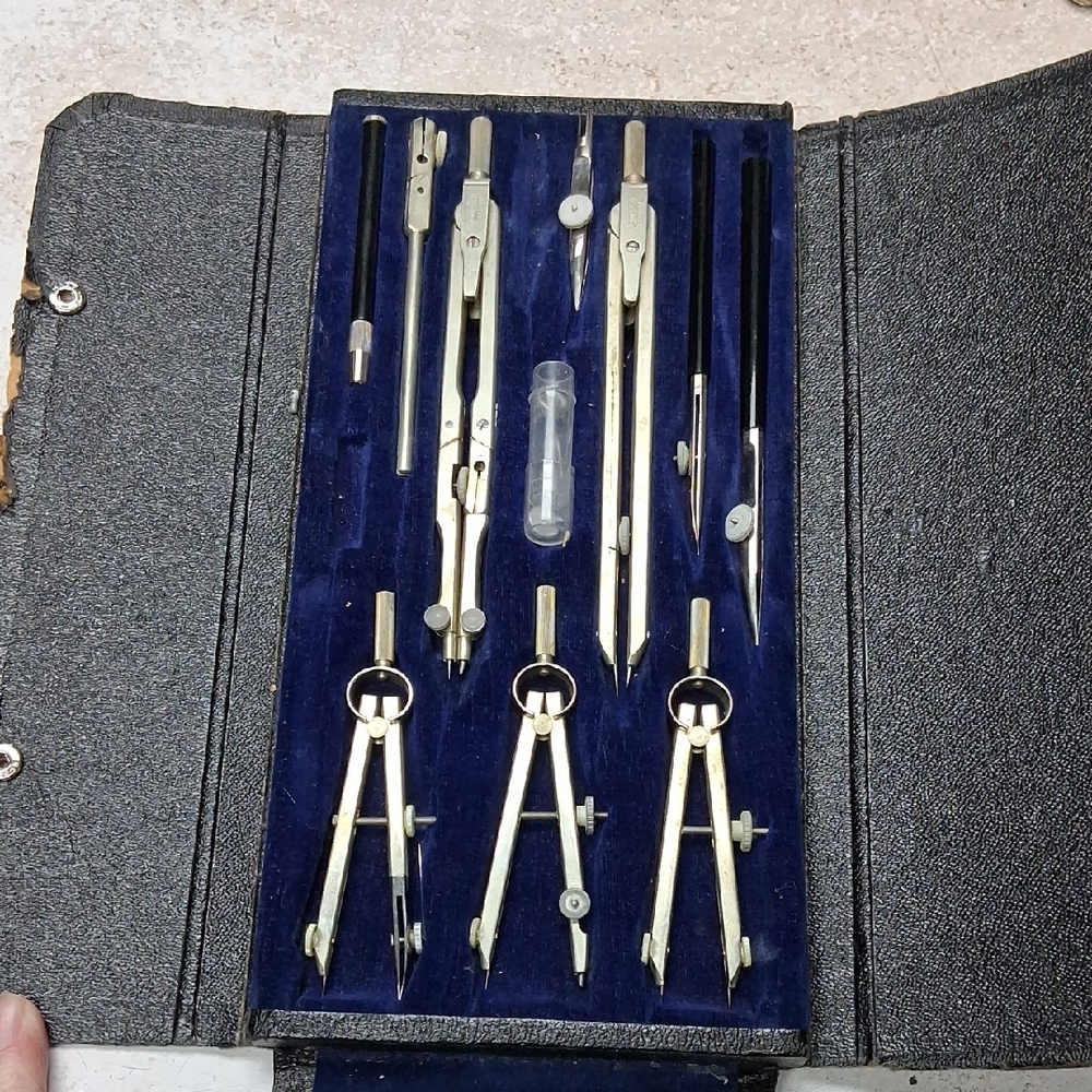 Vintage Drafting Set
